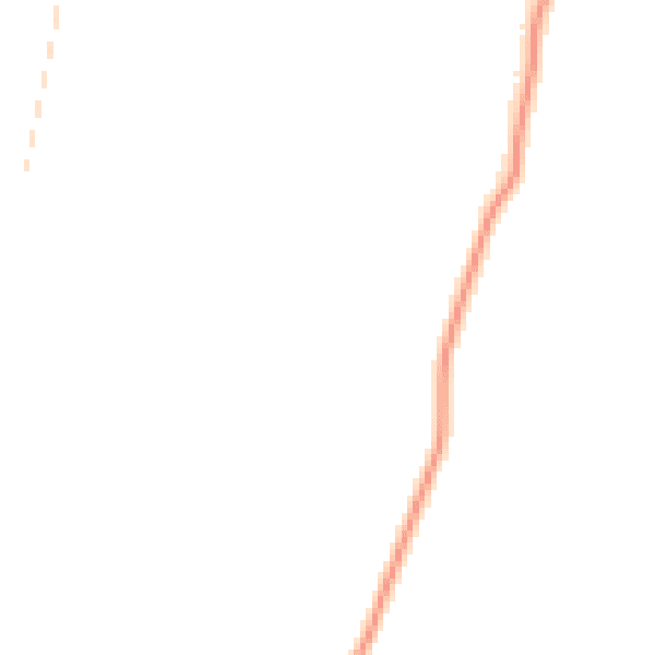 Daytime road noise heatmap for PE24 4SR