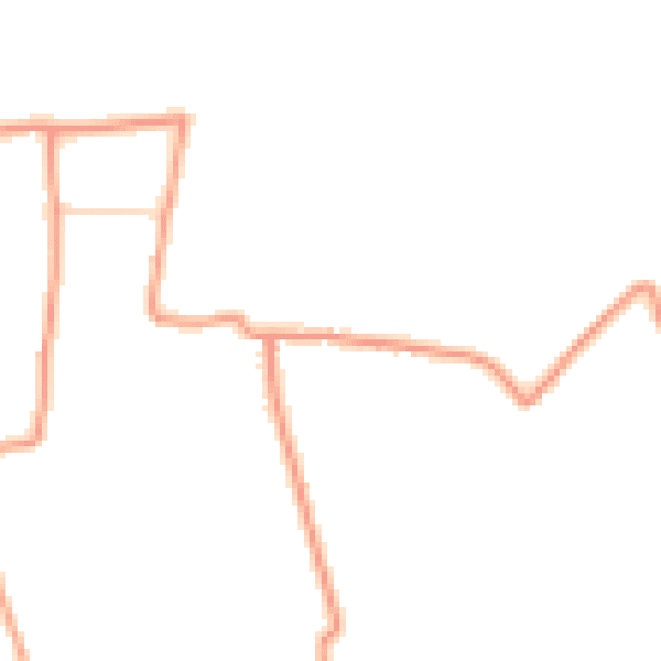 Daytime road noise heatmap for PE24 5BZ