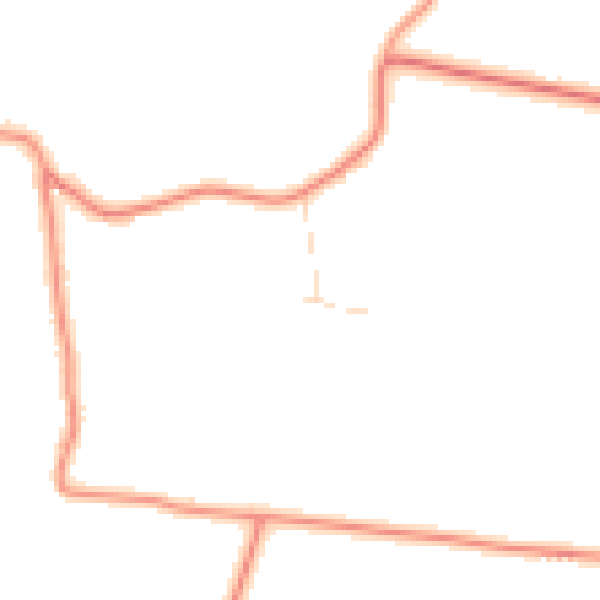 Daytime road noise heatmap for PE24 5HZ