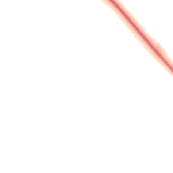 Night-time road noise heatmap for PE24 5JY