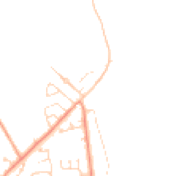 Daytime road noise heatmap for PE24 5RA