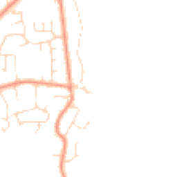 Daytime road noise heatmap for PE24 5TB