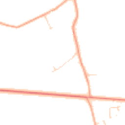 Daytime road noise heatmap for PE32 1AP
