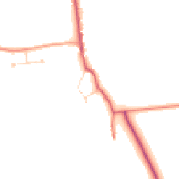 Daytime road noise heatmap for PE32 1BH