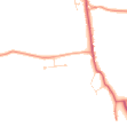 Daytime road noise heatmap for PE32 1BL