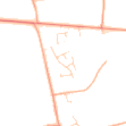 Daytime road noise heatmap for PE32 1DG
