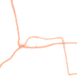 Daytime road noise heatmap for PE32 1JW