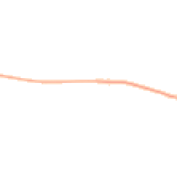 Night-time road noise heatmap for PE32 1LS