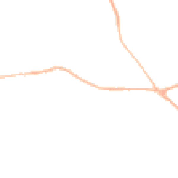 Night-time road noise heatmap for PE32 1PA