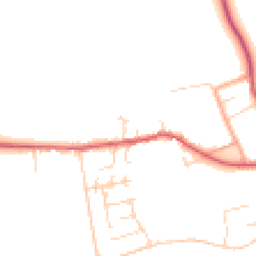 Daytime road noise heatmap for PE32 1WJ