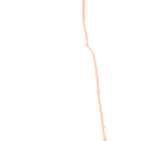 Night-time road noise heatmap for PE32 1XD