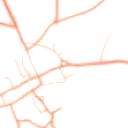 Daytime road noise heatmap for PE32 2AX