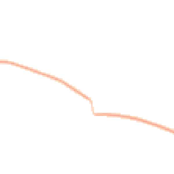 Night-time road noise heatmap for PE32 2RZ