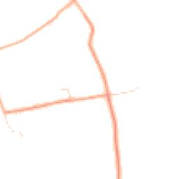 Daytime road noise heatmap for PE32 2TT