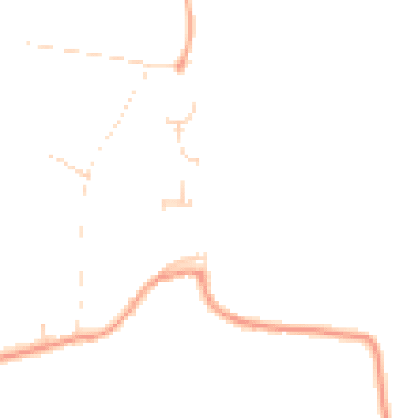 Daytime road noise heatmap for PE33 0DD