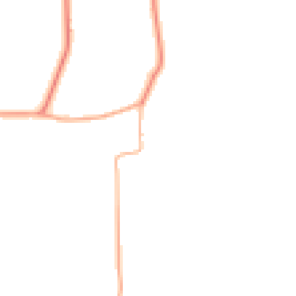 Daytime road noise heatmap for PE34 3AP