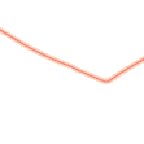 Daytime road noise heatmap for PE34 3BG