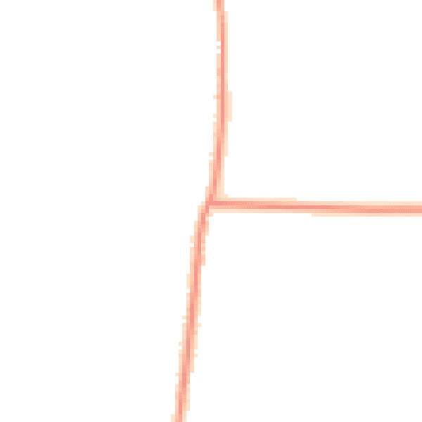 Daytime road noise heatmap for PE34 3BJ