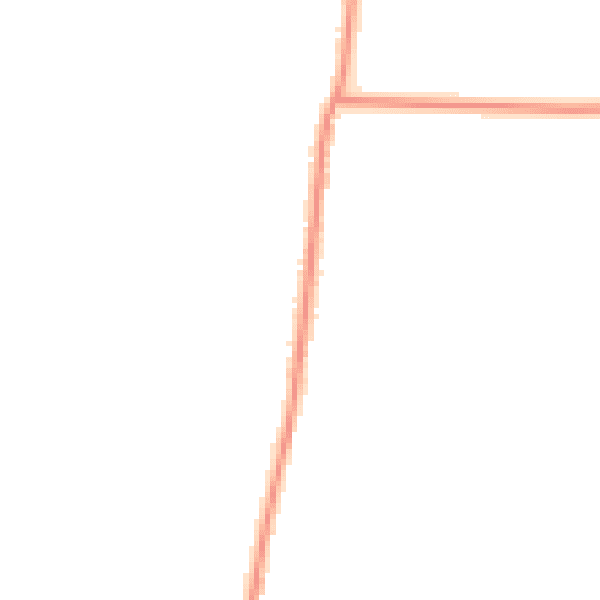 Daytime road noise heatmap for PE34 3BL