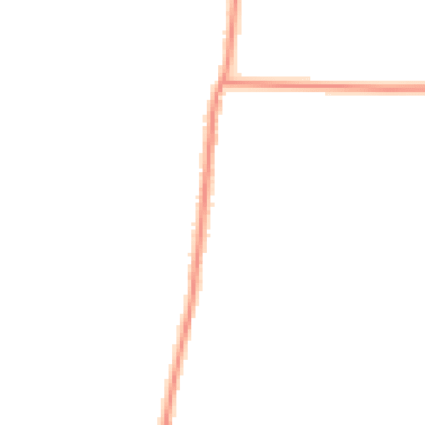 Daytime road noise heatmap for PE34 3BN