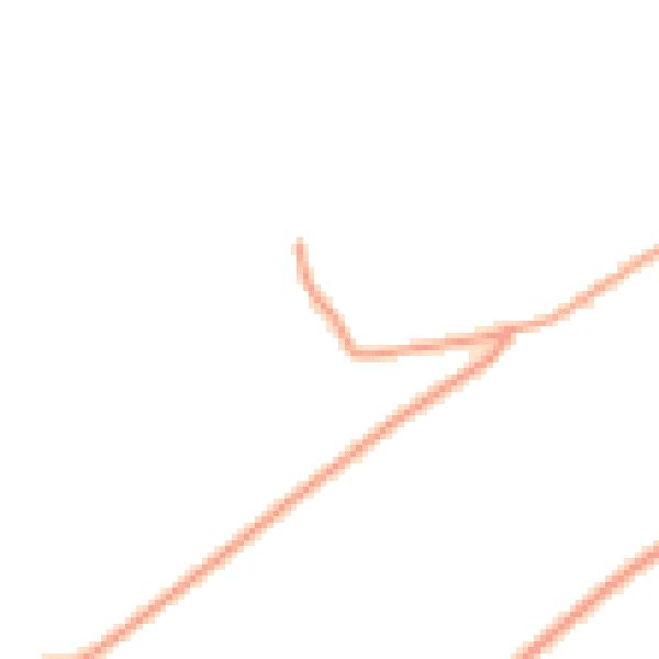 Daytime road noise heatmap for PE34 3DA