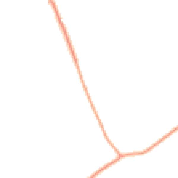 Daytime road noise heatmap for PE34 3DB