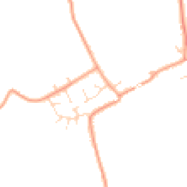 Daytime road noise heatmap for PE34 3DS