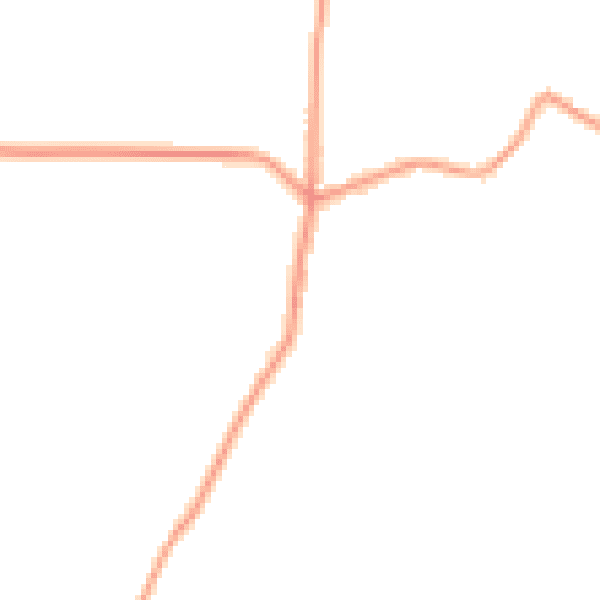 Daytime road noise heatmap for PE34 3EN