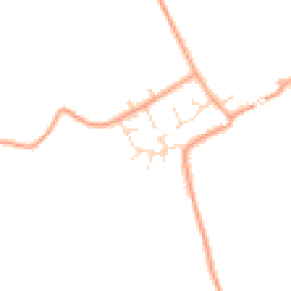 Daytime road noise heatmap for PE34 3FB