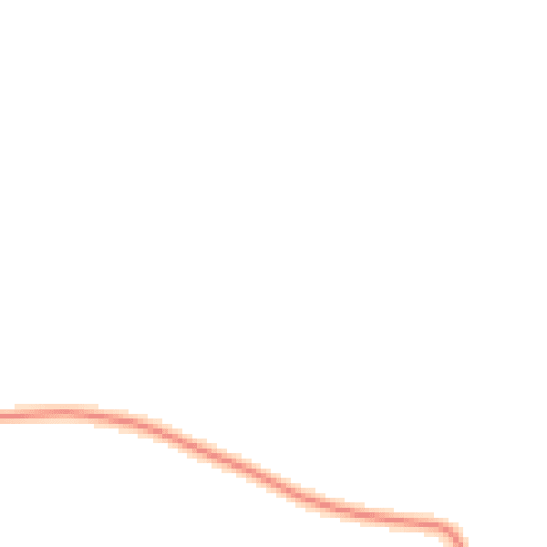 Daytime road noise heatmap for PE34 3HY