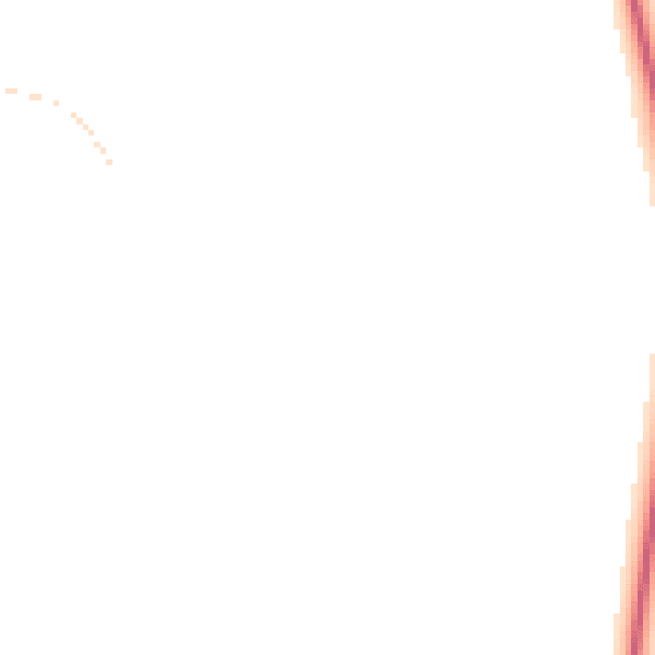 Night-time road noise heatmap for PE34 3QG