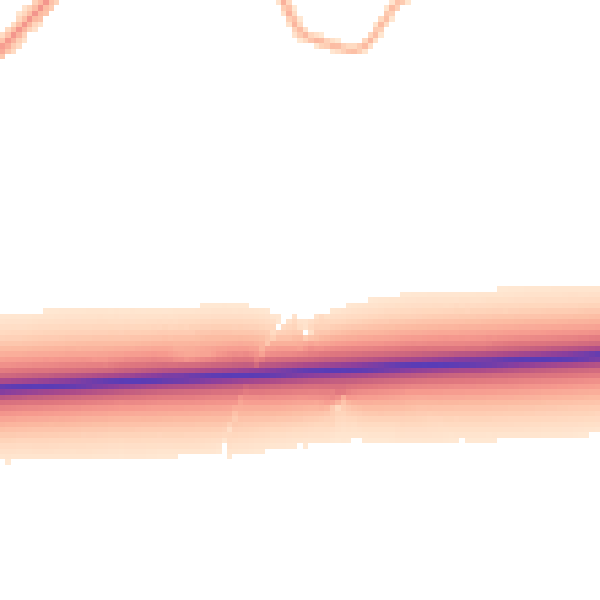 Daytime road noise heatmap for PE34 4DL