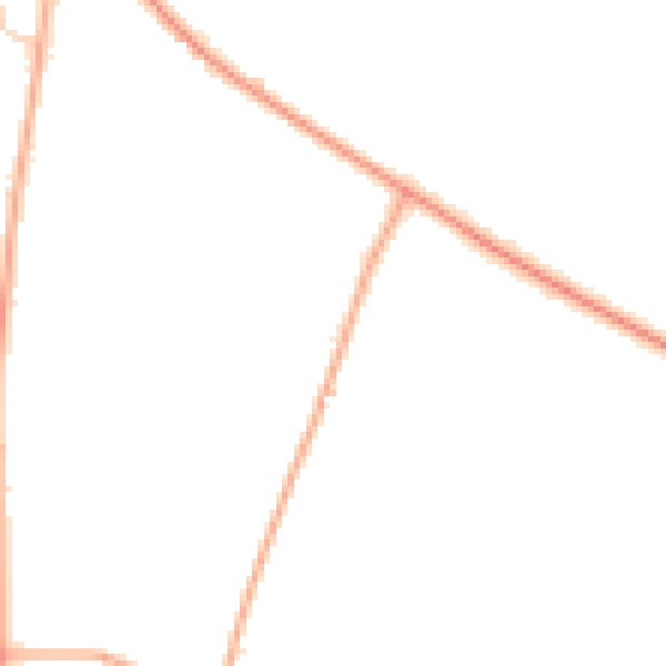 Daytime road noise heatmap for PE34 4RD
