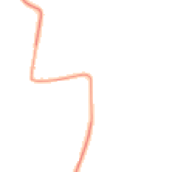 Daytime road noise heatmap for PE34 4RZ