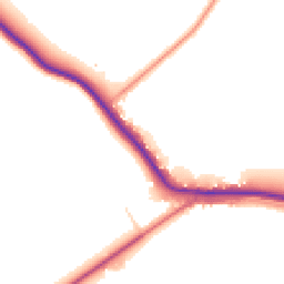 Daytime road noise heatmap for PE38 0BH