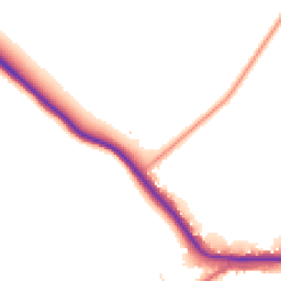 Daytime road noise heatmap for PE38 0BZ