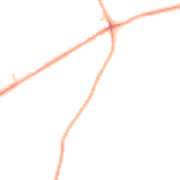 Daytime road noise heatmap for PE38 0EN