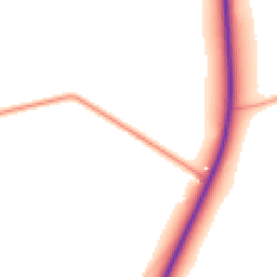 Daytime road noise heatmap for PE38 0HP
