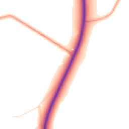 Daytime road noise heatmap for PE38 0HW