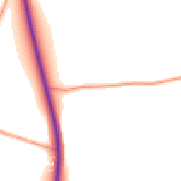 Daytime road noise heatmap for PE38 0LP