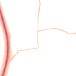 Night-time road noise heatmap for PE38 0NA