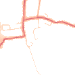 Daytime road noise heatmap for PE38 0NE