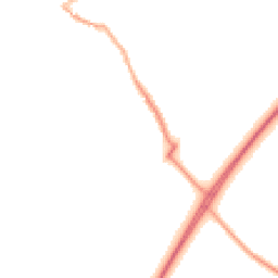 Night-time road noise heatmap for PE6 0BF