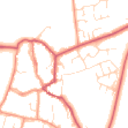 Daytime road noise heatmap for PE6 0ET
