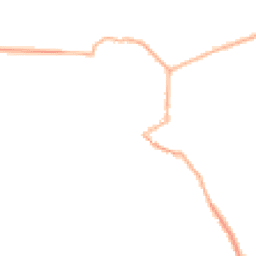 Night-time road noise heatmap for PE6 0EX