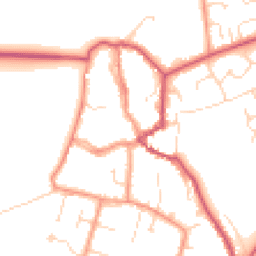 Daytime road noise heatmap for PE6 0EZ