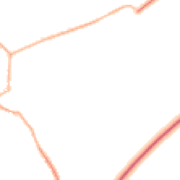 Night-time road noise heatmap for PE6 0NA