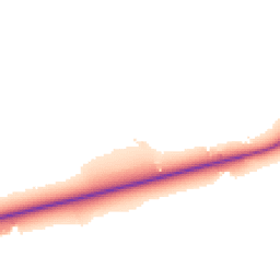 Daytime road noise heatmap for PE6 0QH