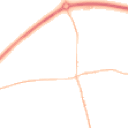 Night-time road noise heatmap for PE6 0QT