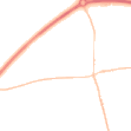 Night-time road noise heatmap for PE6 0QX